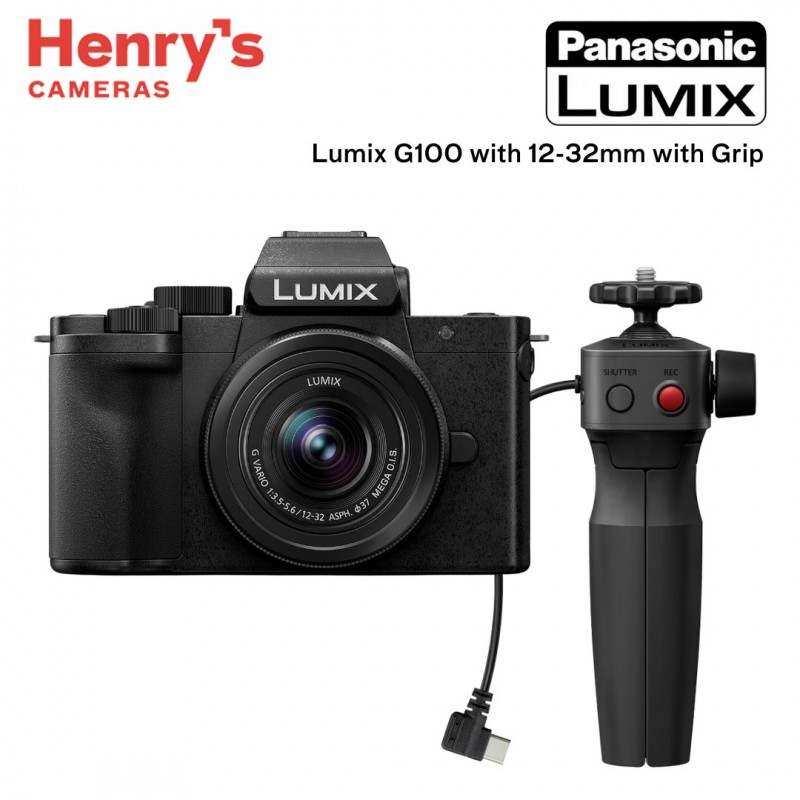 PANASONIC LUMIX G100 WITH 12-32MM